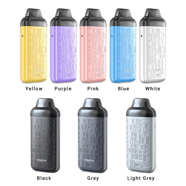 Aspire Flexus Fit Pod Kit System - 850mAh Battery, 3.5ml Cartridge, Auto Draw, Type-C Charging ( Random Color ) - GlowLaa.com