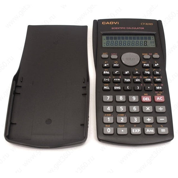 Caovi Scientific Calculator – Two Line Display, Variables List, Prime Factorization & Random Integers - GlowLaa.com