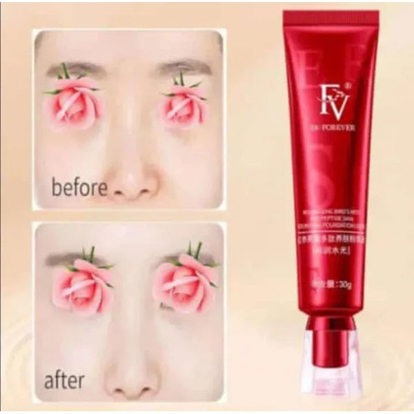 FV SK-FOREVER Liquid Foundation – Lightweight Oil-Control Formula with Peptides & Bird’s Nest Extract – Nourishing Ivory Shade Base Makeup (30g Tube) - GlowLaa.com