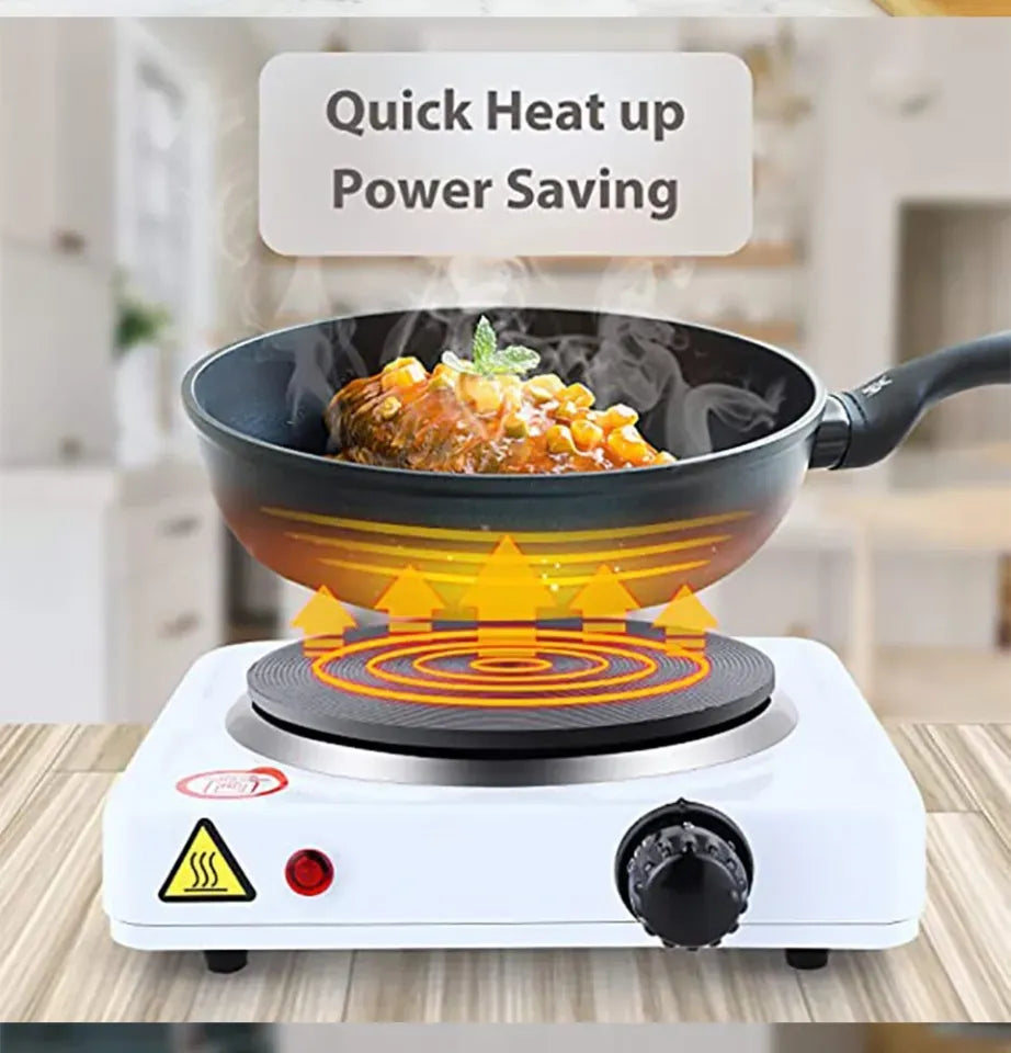 RAF Electric Stove 1000W Hot Plate – Fast Heating in 2 Minutes | Portable Single Burner | Easy Clean & Energy Saving – Best Electric Stove in Pakistan