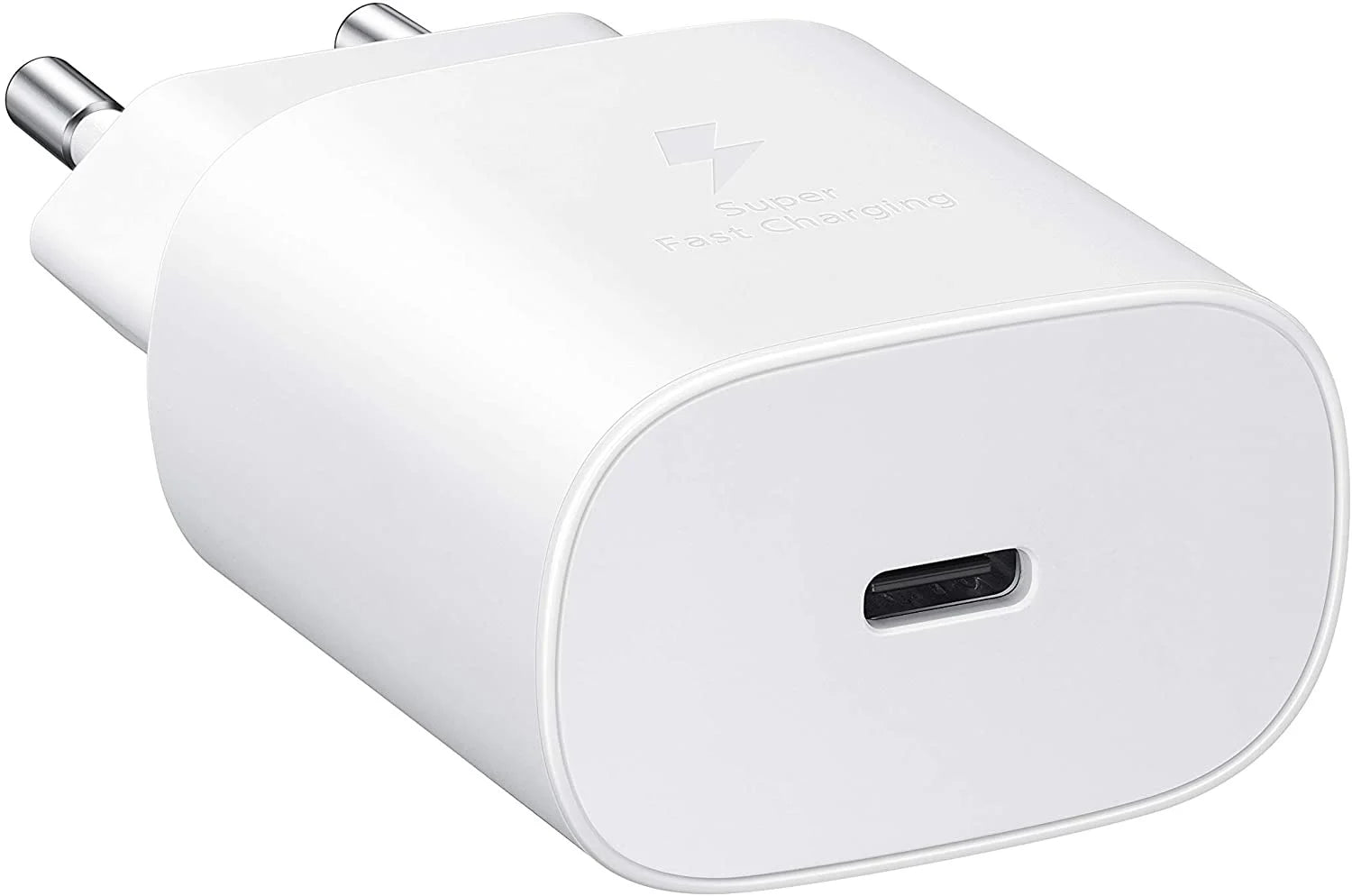 Samsung 25W Charger | Super Fast Charging | USB Type C Fast Charger With Box (Random color)