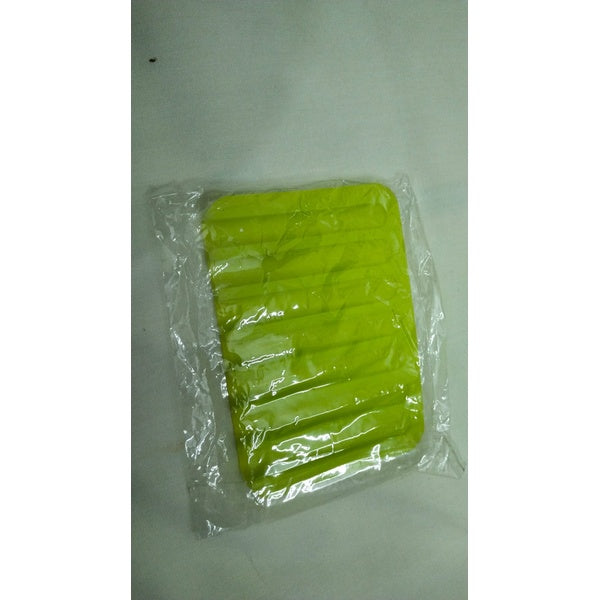 Silicone soap dish Drainer Tray (Green) - GlowLaa.com