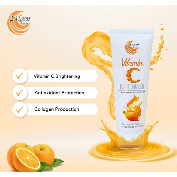 Pore Minimizer Vitamin C Face Wash (Skin Tightening-Anti Aging) 100ml - GlowLaa.com
