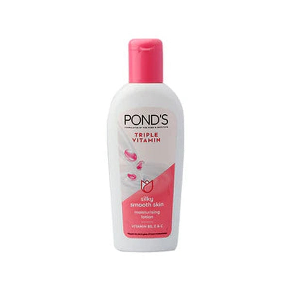 Ponds Triple Vitamin Moisturising Lotion Silky Smooth Skin 200ml - GlowLaa.com