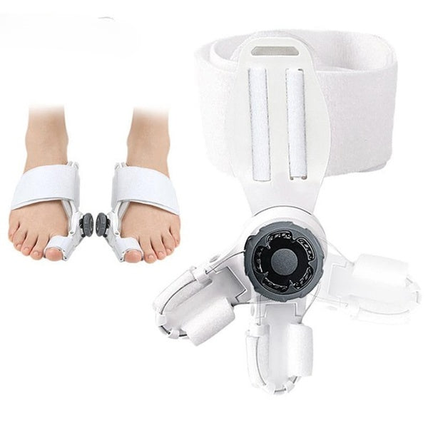 Big Toe Straightener Corrector Knob Hallux Valgus Correction Adjustable Bunion Splint Orthopedic Supplies Pedicure Foot Care - GlowLaa.com