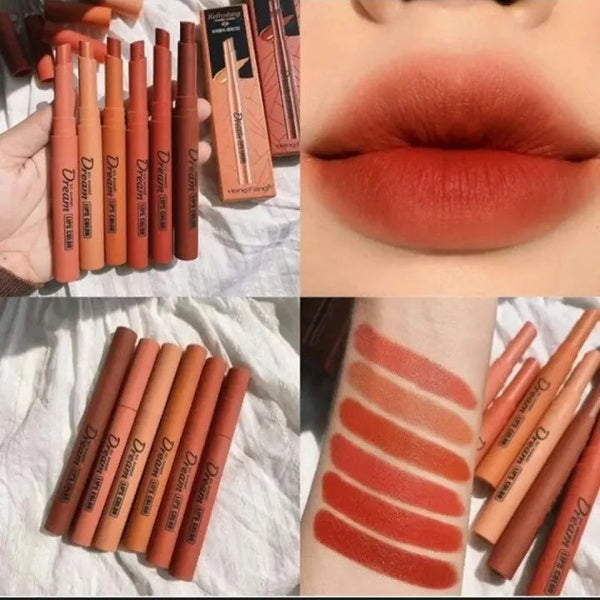 HengFang Matte Lipstick [6 Pcs Set] - GlowLaa.com