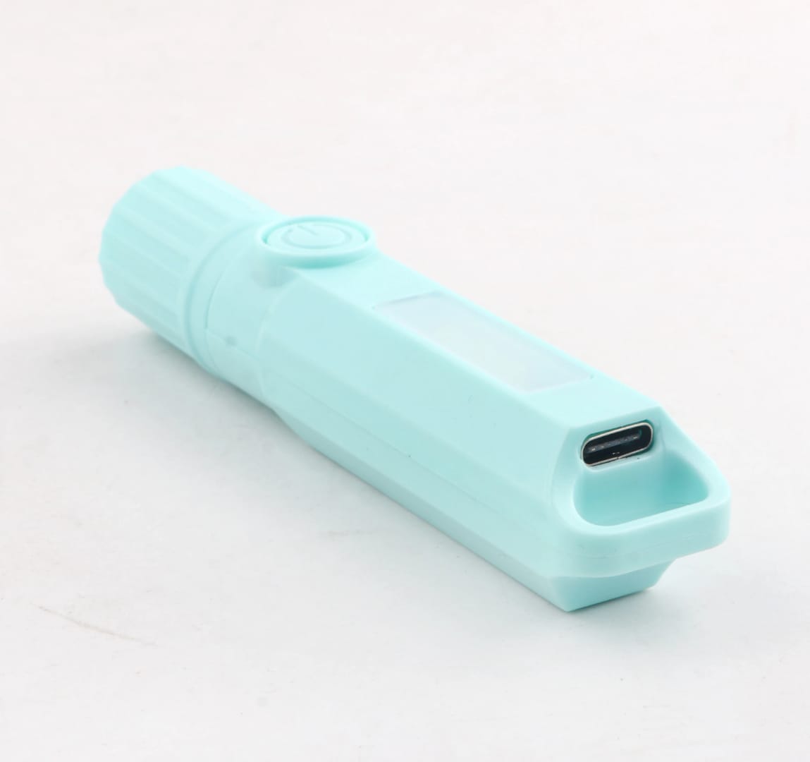 XJ-808 Multifunctional ABS LED Pocket Work Light New Design Portable USB Torch Flashlight Outdoor Emergency Camping Use EDC Flashlight ( Random Color )