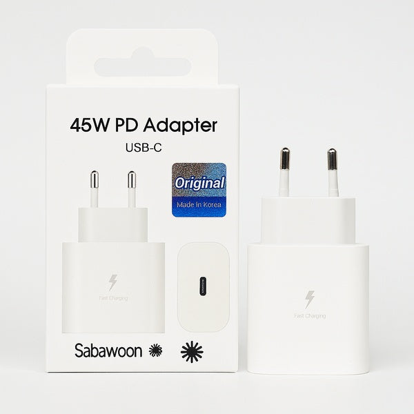 Sabawoon 45W PD Charger – Original USB-C Super Fast Adapter - GlowLaa.com