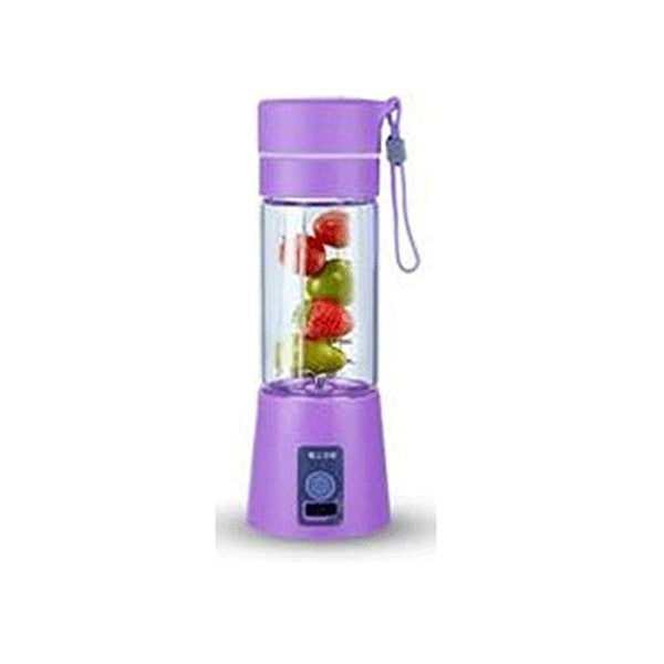 Portable Mini 6 blade Juicer blender | Outdoor Juicing Cup (380ml) - Rechargeable (random Color) - GlowLaa.com
