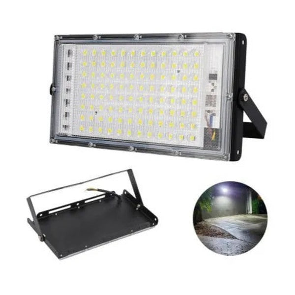 50W Led Flood Light IP65 Waterproof Outdoor Garden Yard Floodlight Spotlight - 50 LED