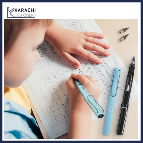 New Unlimited Technology Eternal Writing Pencil Inkless Magic Pen Pencil   (random color) MJ KS - GlowLaa.com