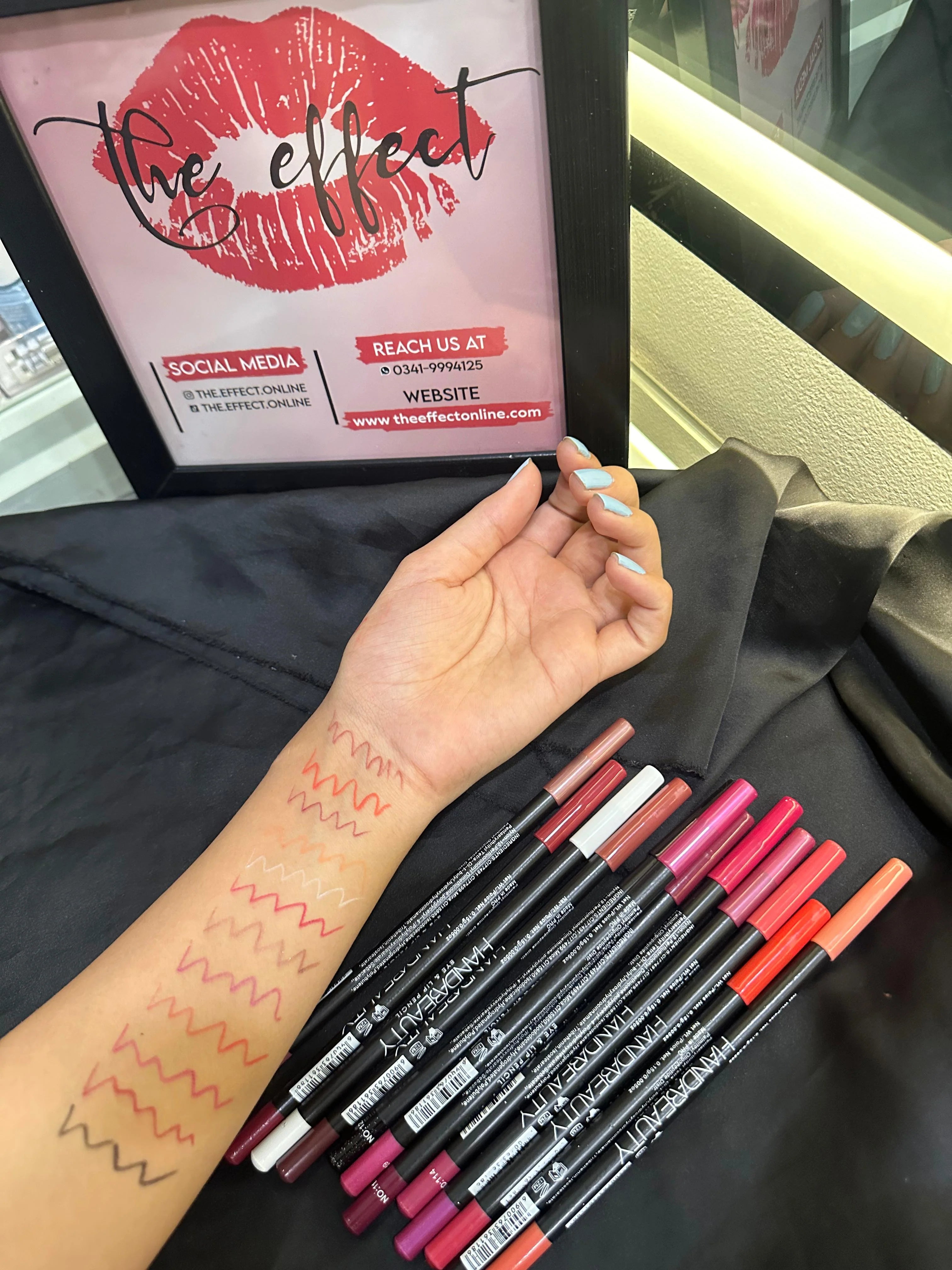 pack of 12 Huda beauty Lip &amp; Eye pencils