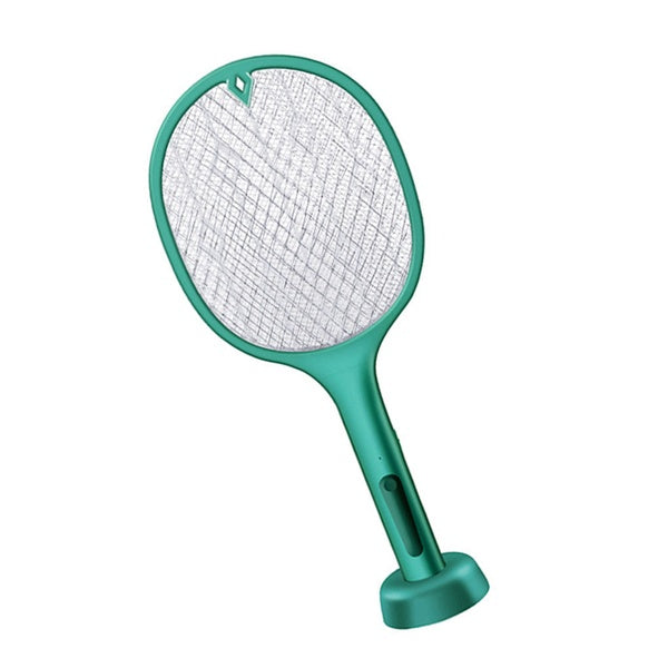 Mosquito Racket Electric Fly Swatter Powerful USB Rechargeable Grid 3-Layer Mesh Home Fly Killer Lamp (Without Box) (random color)