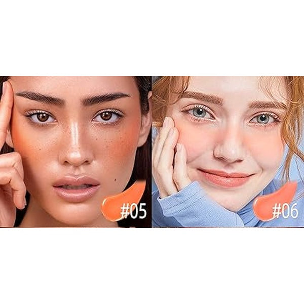 Matte Silky Texture Liquid Blush Natural Long Lasting Matte Cheek Liquid Blusher Makeup - 1 - GlowLaa.com