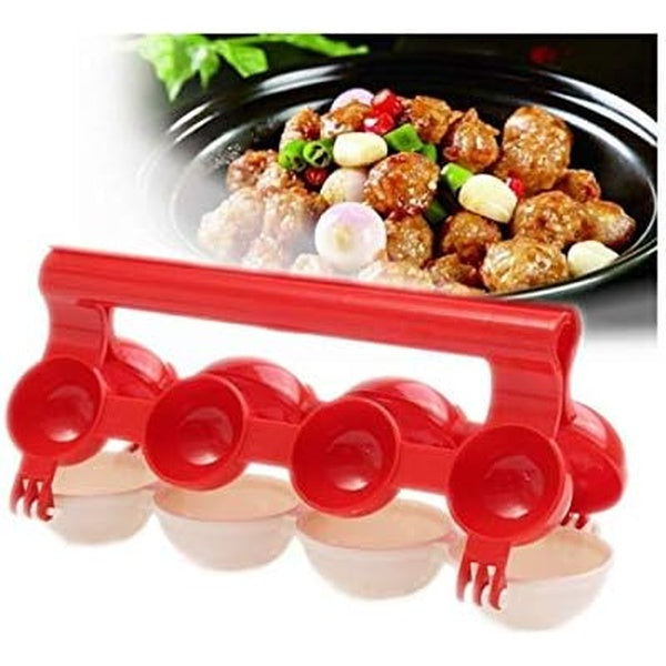 Meatball Maker Plastic Fish Ball Maker Meatball Scoop Meatball Spoon Homemade Stuffed Meatball Fish Ball Maker Mold Fish - GlowLaa.com