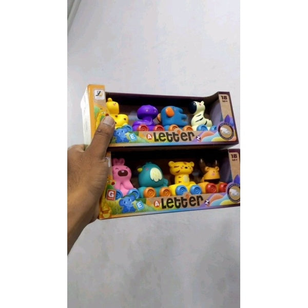 Alphabet Animal Learning Toy for Kids – Fun &amp; Interactive Way to Teach Letters, Words &amp; Animal Names – Perfect for Toddlers - Pack Of 03 - GlowLaa.com