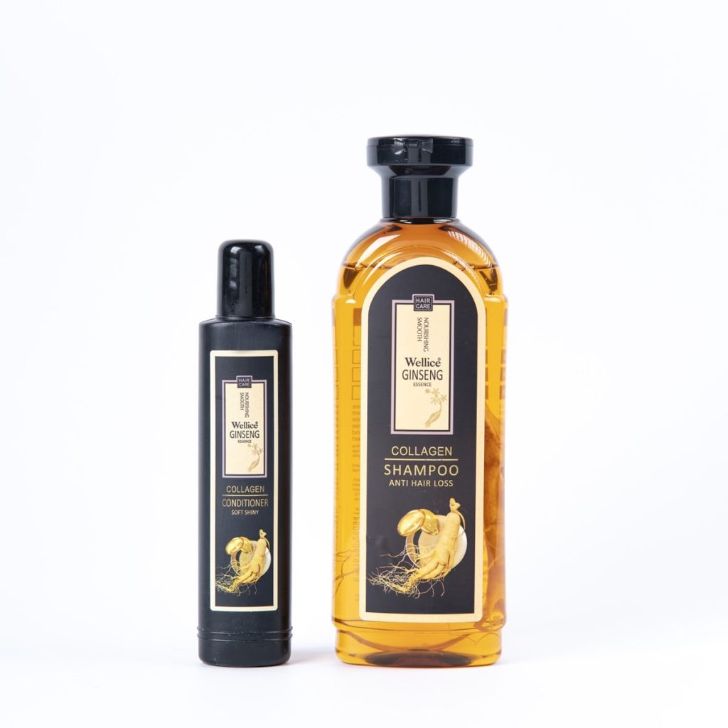 Wellice Ginseng Shampoo and Conditioner Pack for Healthy, Nourished Hair