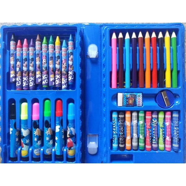 42-Piece Complete Coloring Kit for Kids – Themed Crayons, Markers, Pencil Colours &amp; Art Accessories