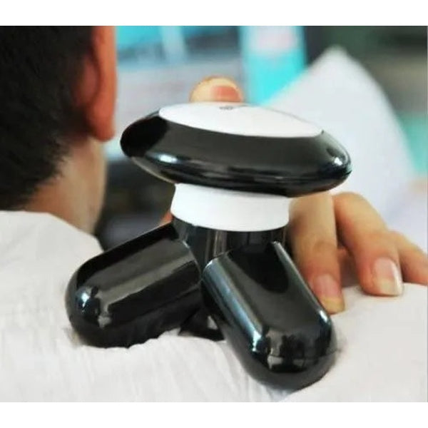 Mimo Mini Hand Electric Body Massager / Mini handy Full Body Massager Machine Portable Handled (random color) (3 AA cell but not include) - GlowLaa.com