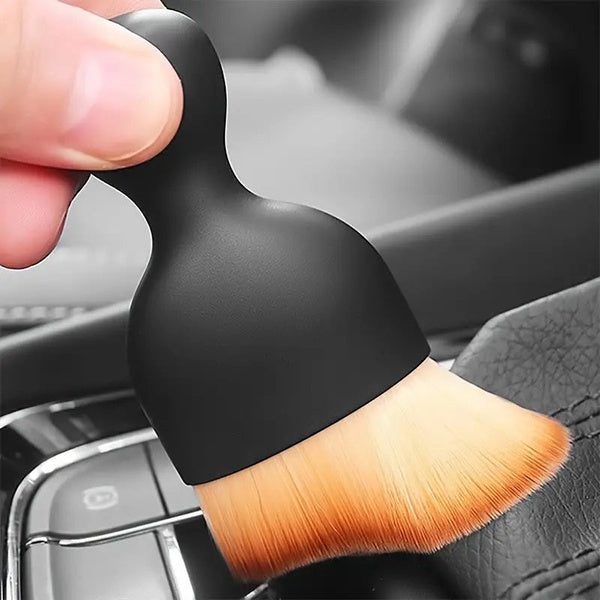 Car Interior Cleaning &amp; Multi functional Brush premium Quality ,Car Cleaning Brush | Soft Hair Brush For cleaning of Small and Tiny Places - GlowLaa.com