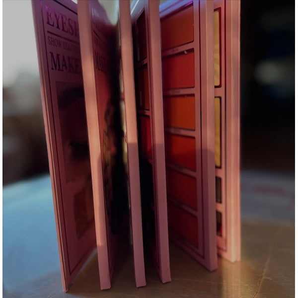 Love Sheglam Makeup Book 5 in 1 Professional Makeup Book Palette – All-in-One Eyeshadow, Eyebrow Powder, Concealer, lipstick , Blusher &amp; Highlighter Kit - GlowLaa.com