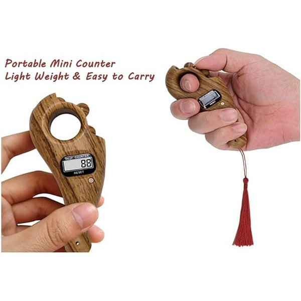 Manual Handheld Digital Tally Counter Finger Counting Tasbeeh Portable Finger Counter Prayer Gifts (Random Color) - GlowLaa.com