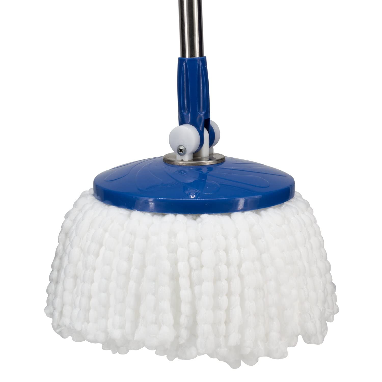 (PACK OF 3)Spin Mop Refill - Extra Head, Additional Microfiber Mop Round Shape Mop Heads