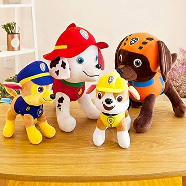 Paw patrol dog soft doll | Dog Stuffed Animal Cartoon Characters Soft Plush Toy - 40cm (Random Doll) - GlowLaa.com