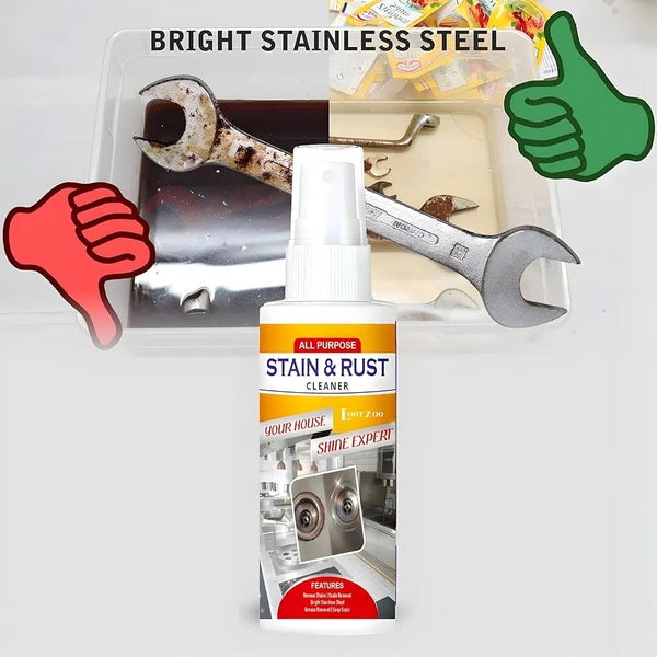 All Purpose Stain & Rust Cleaner – Powerful Multi-Surface Rust Remover with 100% Guaranteed Results - GlowLaa.com
