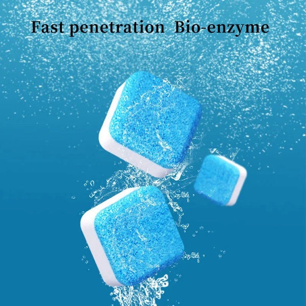 Washing Machine Cleaning Tablets | Deep Cleaning Tablets for Front and Top Load Washers | Removes Odor, Residue, and Buildup - Pack Of 01 - GlowLaa.com