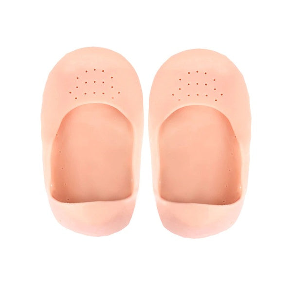 Full Heel Pain Anti Crack Silicone Set Anti Crack Full Length Socks – Pair - GlowLaa.com