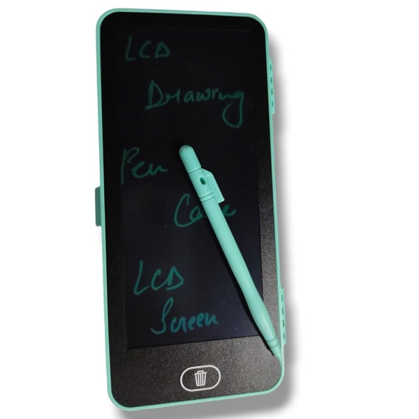 LCD Drawing Pen Case Easy Writing with Eye Protection, Lock Screen, Large Space LCD Drawing Pen Case-One Key Erase (Random Color) - GlowLaa.com