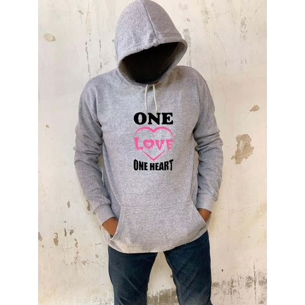 New Summer Collection Full Grey Hoodie (Large) - GlowLaa.com