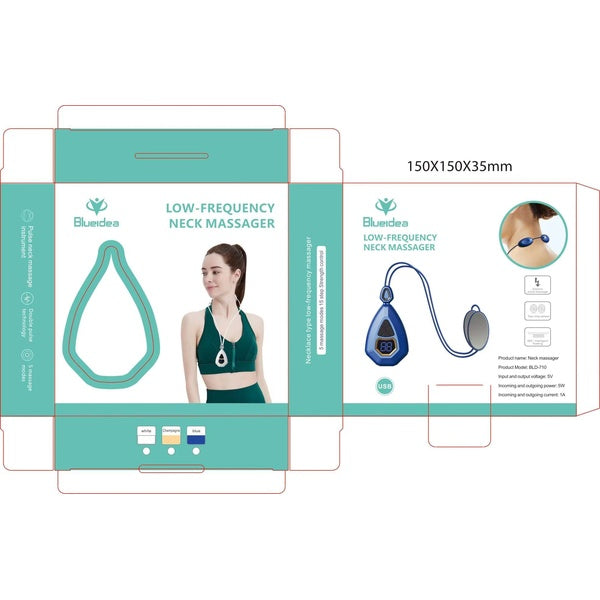 Neck massger Low frequency | Relief Neck Massager - GlowLaa.com