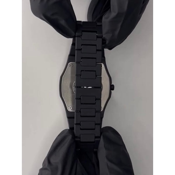 BLACK AURA Quartz Watch – Lightweight Design, , Premium Quality &amp; Finish - Best Quality Analog Watch For Boys - Watch For Men | Black Color Watch(Without Box) - GlowLaa.com