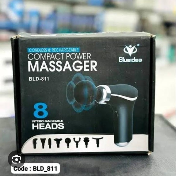 Cordless &amp; Rechargeable Compact Body Massager | Model BLD-811 | Best Quality Massager - GlowLaa.com