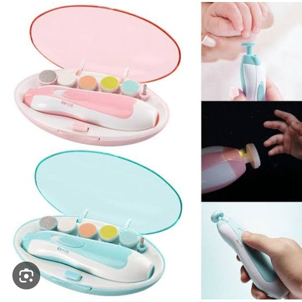 Baby electric nail clipper nail cutter manicure &amp; Pedicure 0m+ | Baby nail trimmer - GlowLaa.com
