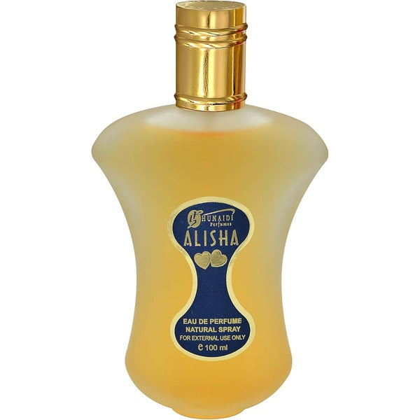 Hunaidi Alisha Eau De Parfum Long Lasting Fragrance For Men &amp; Women 100ML - Gold - GlowLaa.com