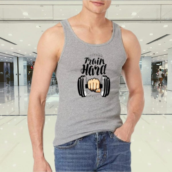 Jersey Gym Sando Tanks Top For Men [White] | Crossfit Clothing Male Casual Stringer Singlet Vest Undershirt - M - GlowLaa.com