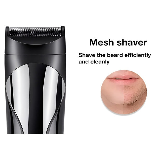 SHIINON SH-1711, Face, Hair and Body - Multi Grooming Kit sh 1711 Hair Trimmer, Beard Trimmer, Ear &amp; Nose Trimmer Head Shaver Full Body Grooming Kit (random color) - GlowLaa.com