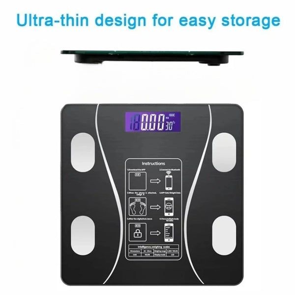 Smart Wireless Bluetooth Digital Weight Scale - GlowLaa.com