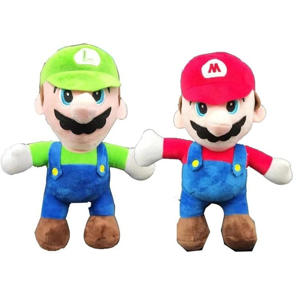 Cute Super Mario Plush Toy - 35cm | Best Quality Plush Toy For Babies | Toys For Kids - Toys For Girls &amp; Boys ( Random Color ) - GlowLaa.com