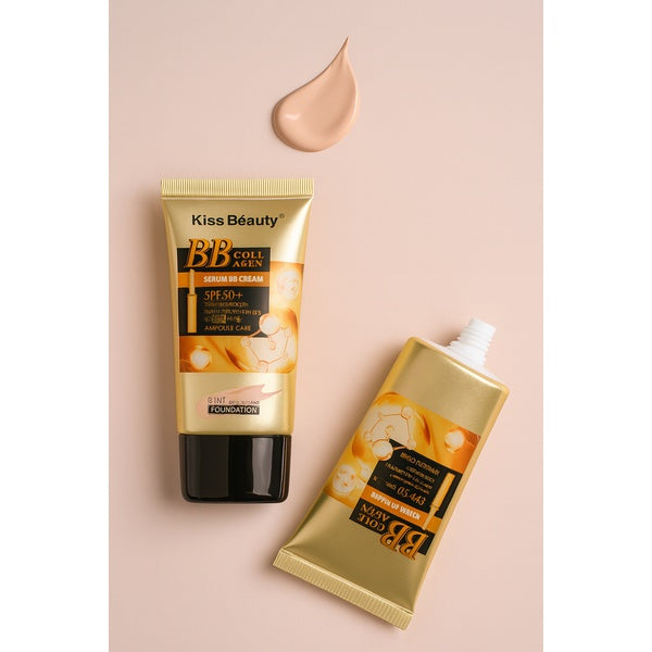 8 in 1 BB Collagen Foundation – All-in-One Makeup &amp; Skincare with Whitening, Brightening, Moisturizing, Anti-Aging, UV Protection, Concealing &amp; Long-Lasting Coverage - 110