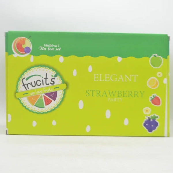 Fruit Theme Tea Party Play Set – 14PCS Colorful Pretend Tea Set for Kids with Cups, Teapot, Saucers &amp; Accessories – Fun Role Play Toy for Toddlers &amp; Girls – Ideal for Birthday Gifts &amp; Playdates - GlowLaa.com