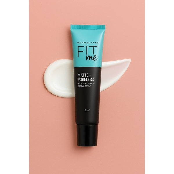 Maybelline Fit Me Matte + Poreless Primer – Liquid Pore-Minimizing Face Primer, 30ml - GlowLaa.com