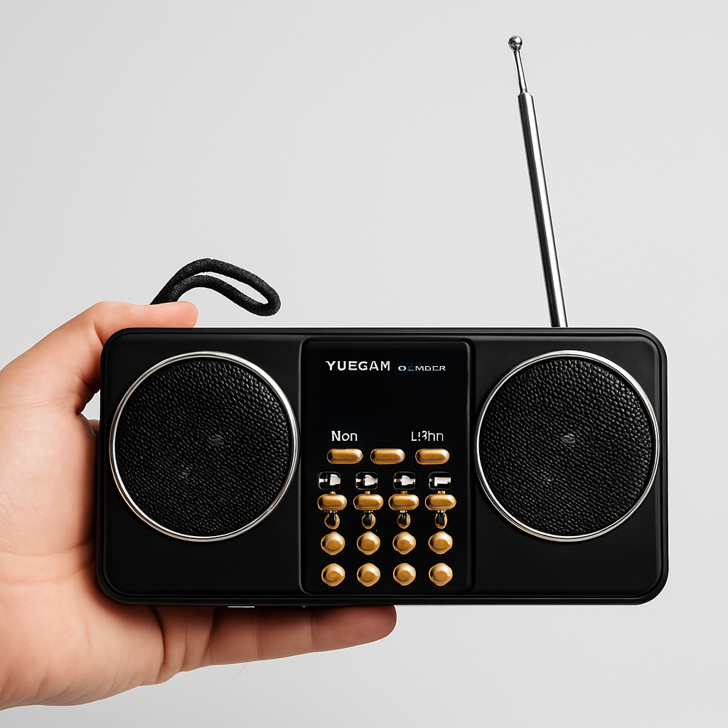 YUEGAN YG-1881BT Portable Digital Music Player with FM Radio, Bluetooth, USB &amp; TF