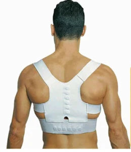 Posture Corrector Back Brace, Clavicle Shoulder Support Brace for Upper Back Pain Relief - Large