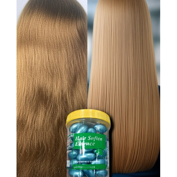Hair Soften Essence Capsules – 60 Softgel Capsules for Nourishing, Hydrating &amp; Softening All Hair Types - GlowLaa.com