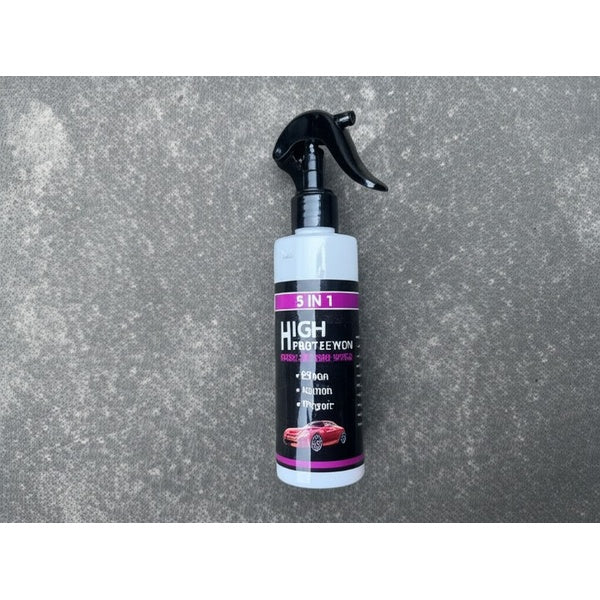 3 In 1 High Protection Quick Car Coating Spray, Ceramic Car Coating Spray Crystal Coating For Car - Quantity 100ml