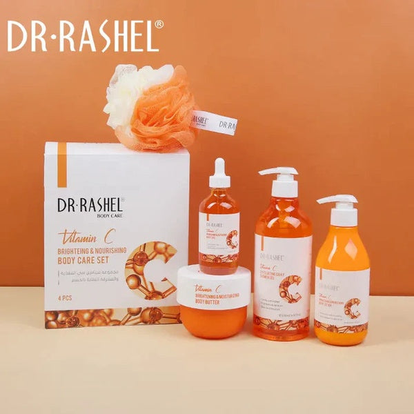 Dr.Rashel Vitamin C Brightening &amp; Nourishing 4-Pieces Body Care Set Gift Box Body care set
